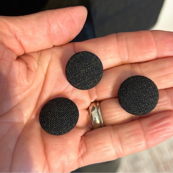 Vintage Bespoke Custom Tailored Dress and Jacket set in Wool and Silk lining - Picture 9 of 16